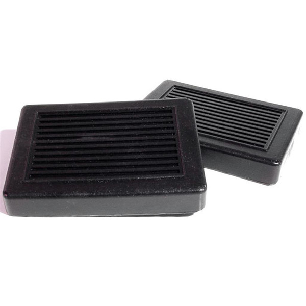 Clutch and Brake Pedal Pads.  3" wide X 3-7/8" long.  Pair-CB 21