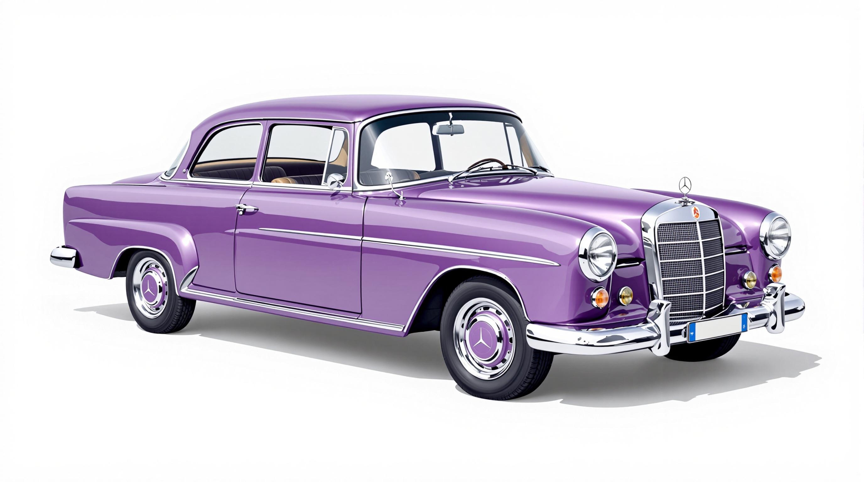 ミニカー　1/18 1958 MERCEDES-BENZ 220SE COUPE(クリーム×ピンク) 「EUROPEAN COLLECTIBLES」 [3591] 1958 Mercedes-Benz 220 SE Coupe – sunstarmodelcars