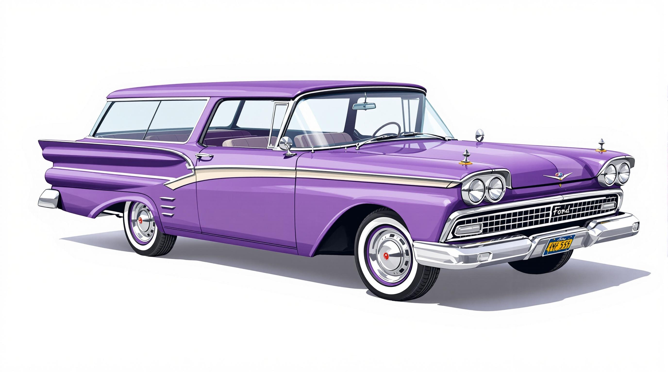 1959 Ford Ranch Wagon Catalog and Classic Car Guide, Ratings