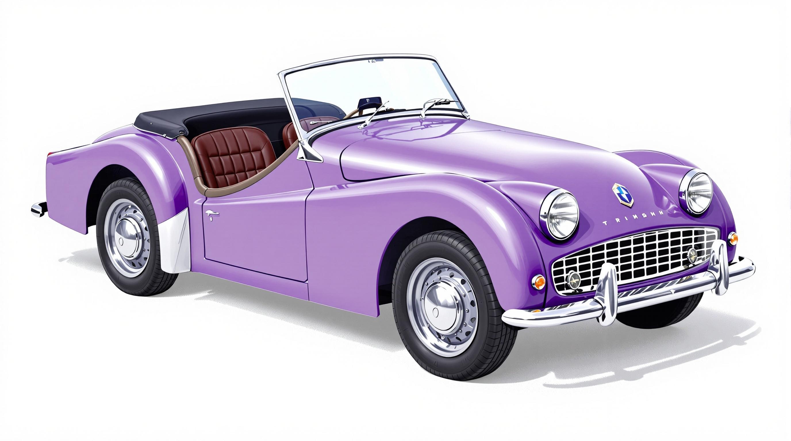 1960 Triumph Tr3b Catalog and Classic Car Guide, Ratings and