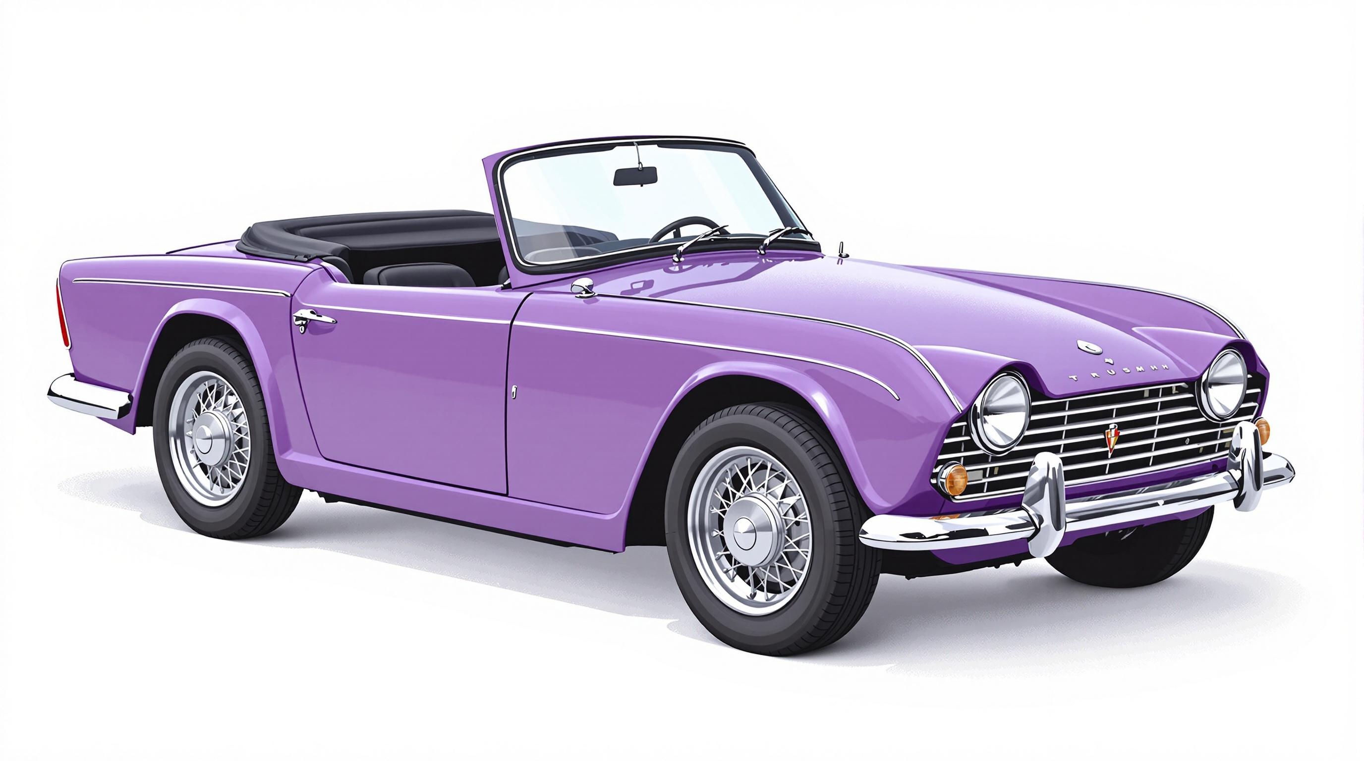 TRIUMPH 1962 カタログ USA 版 M catalogue 1962TriumphTR4ClassicCar.jpg