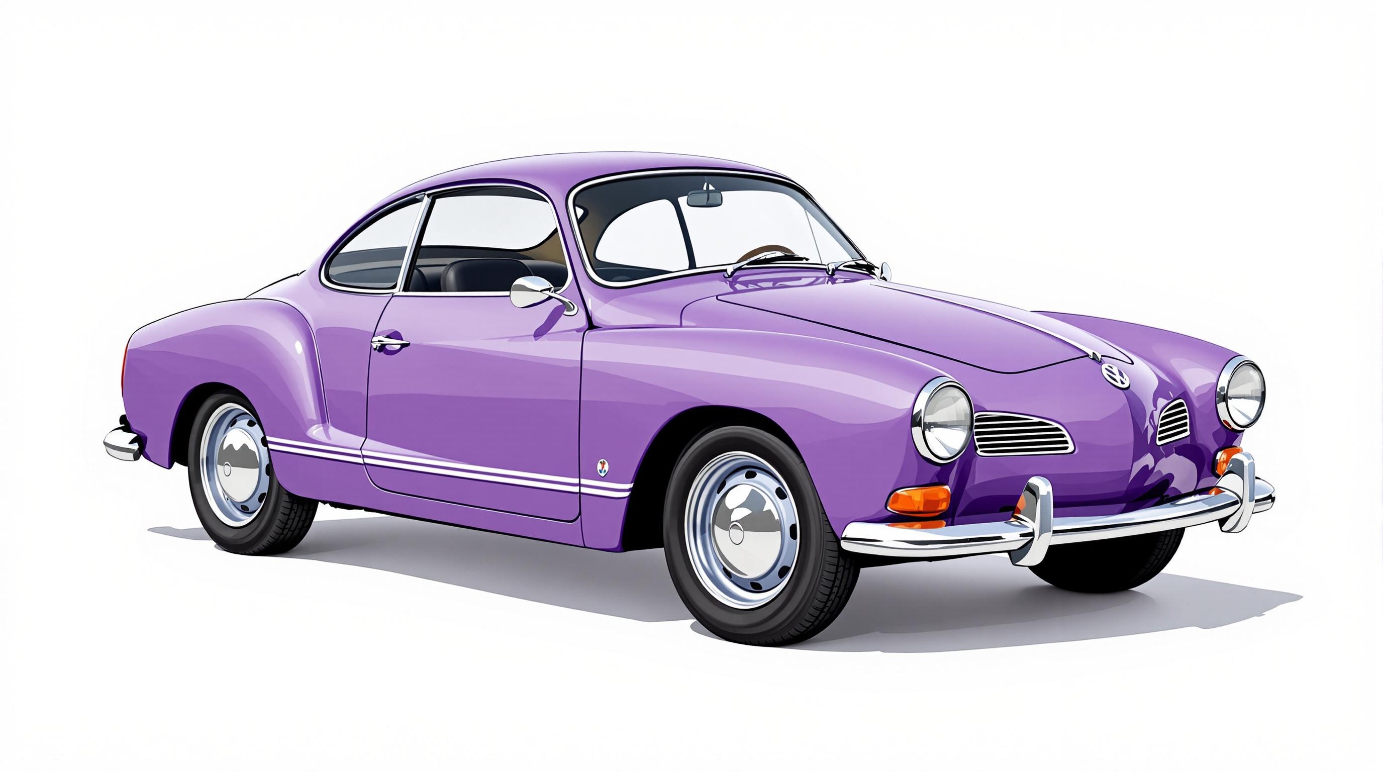 ミニカー hiroya VOLKSWAGEN KARMANN GHIA ミニカー hiroya VOLKSWAGEN