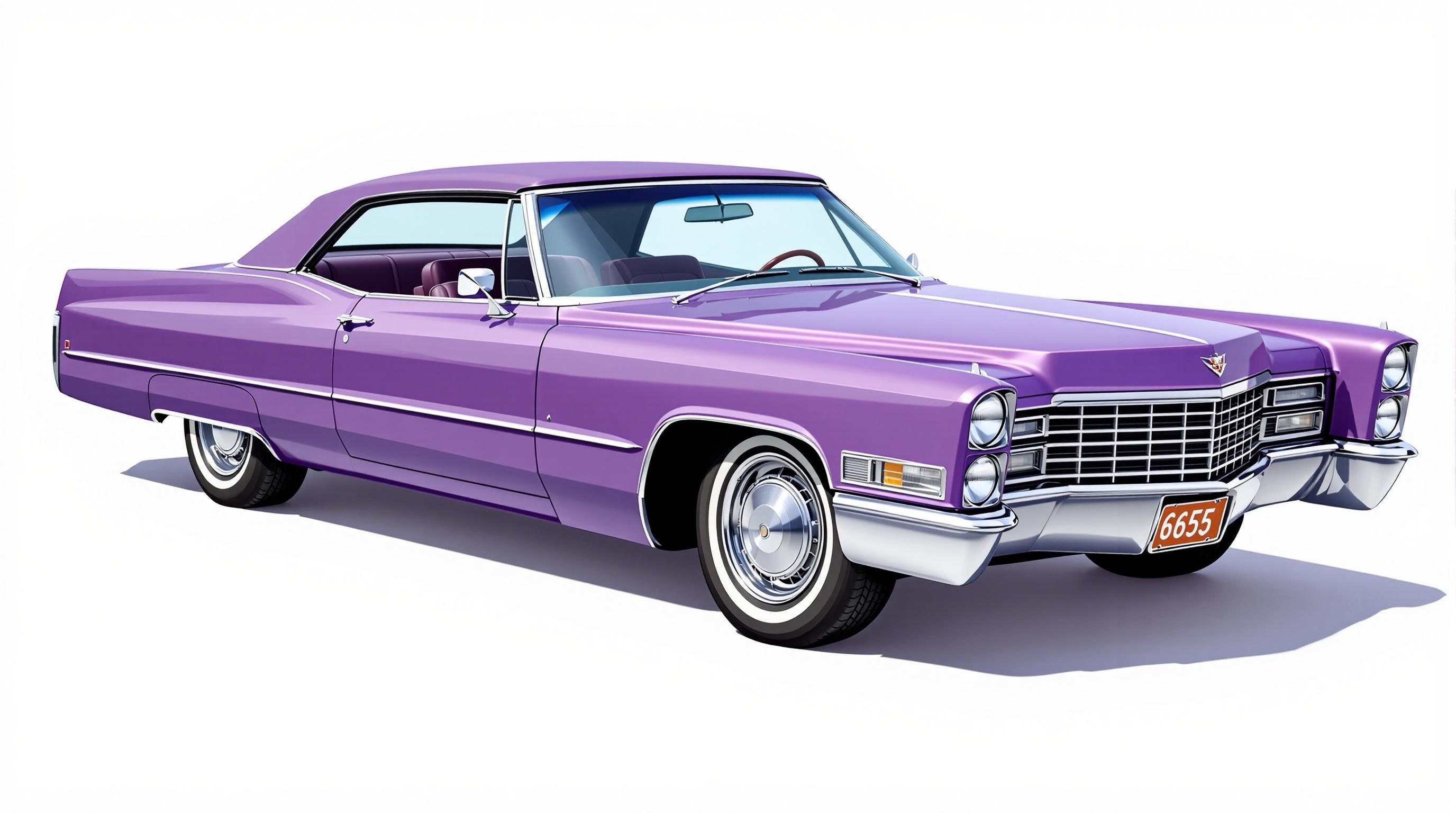 1968 Cadillac DeVille Convertible Coupe Yellow RWD Automatic n/a