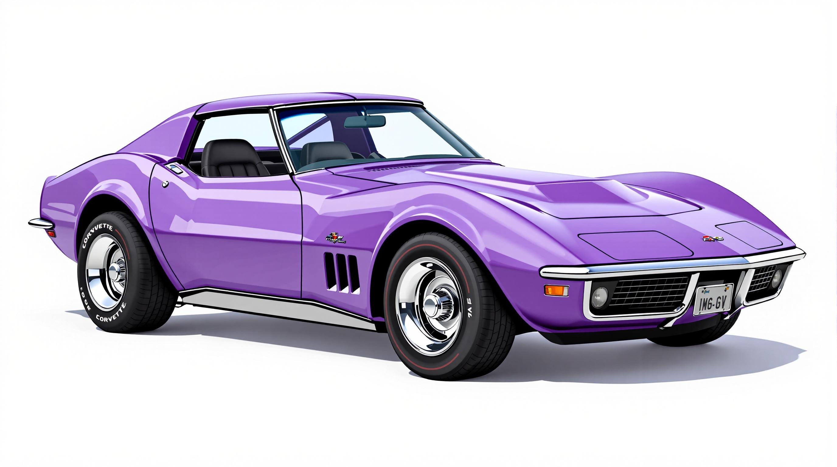 自動車 MIRA Solido Chevrolet Corvette coupe 1968_chevrolet_corvette-