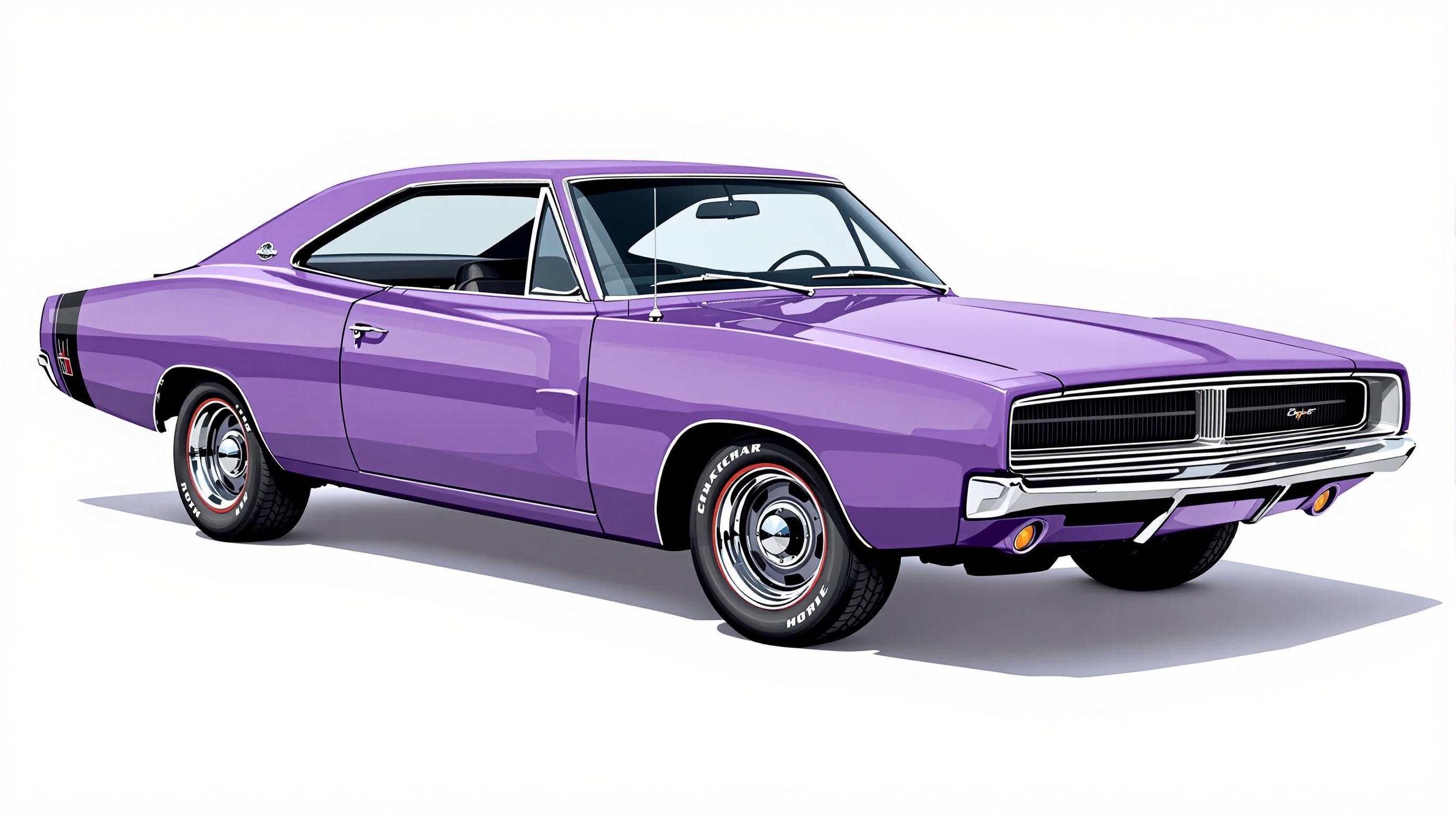 Complete Wheel Well Opening Moldings Set For 1968-1970 Dodge Charger - Stainless Steel Trim