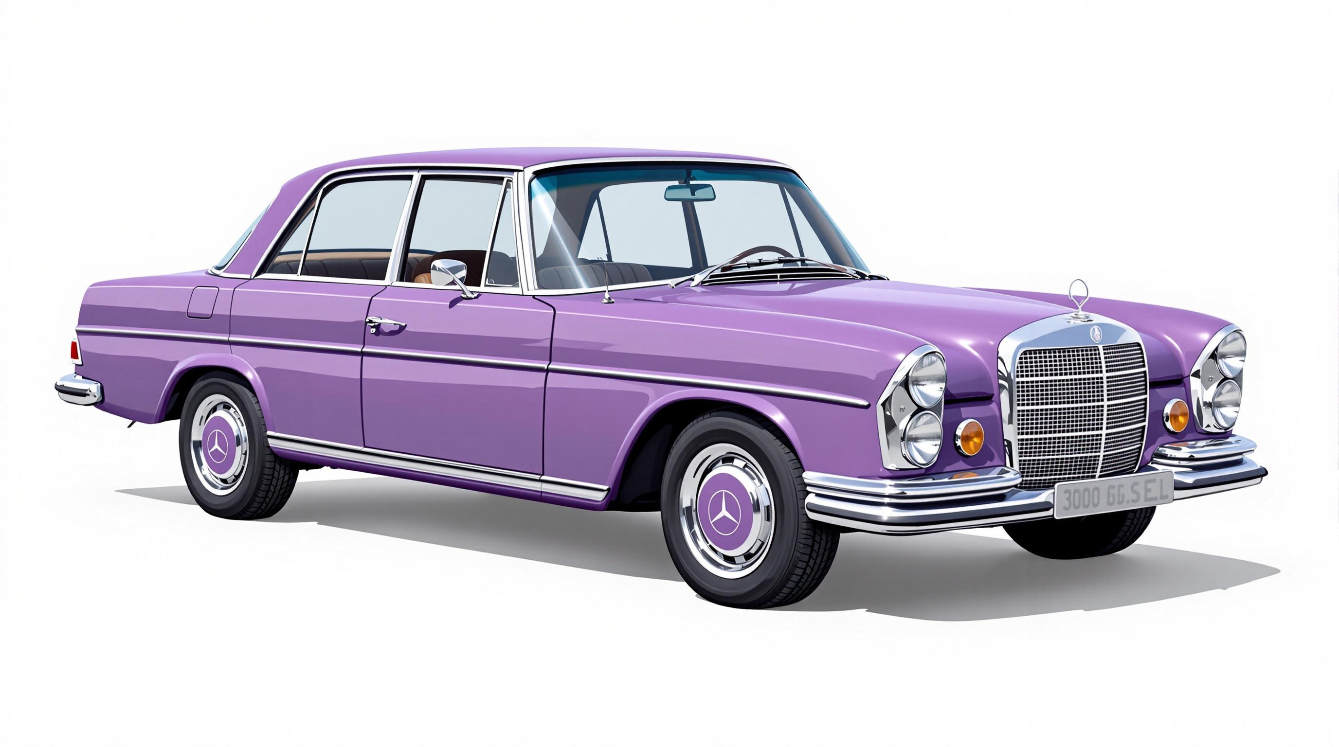 キンツア メル画 WITH 1971Mercedes-