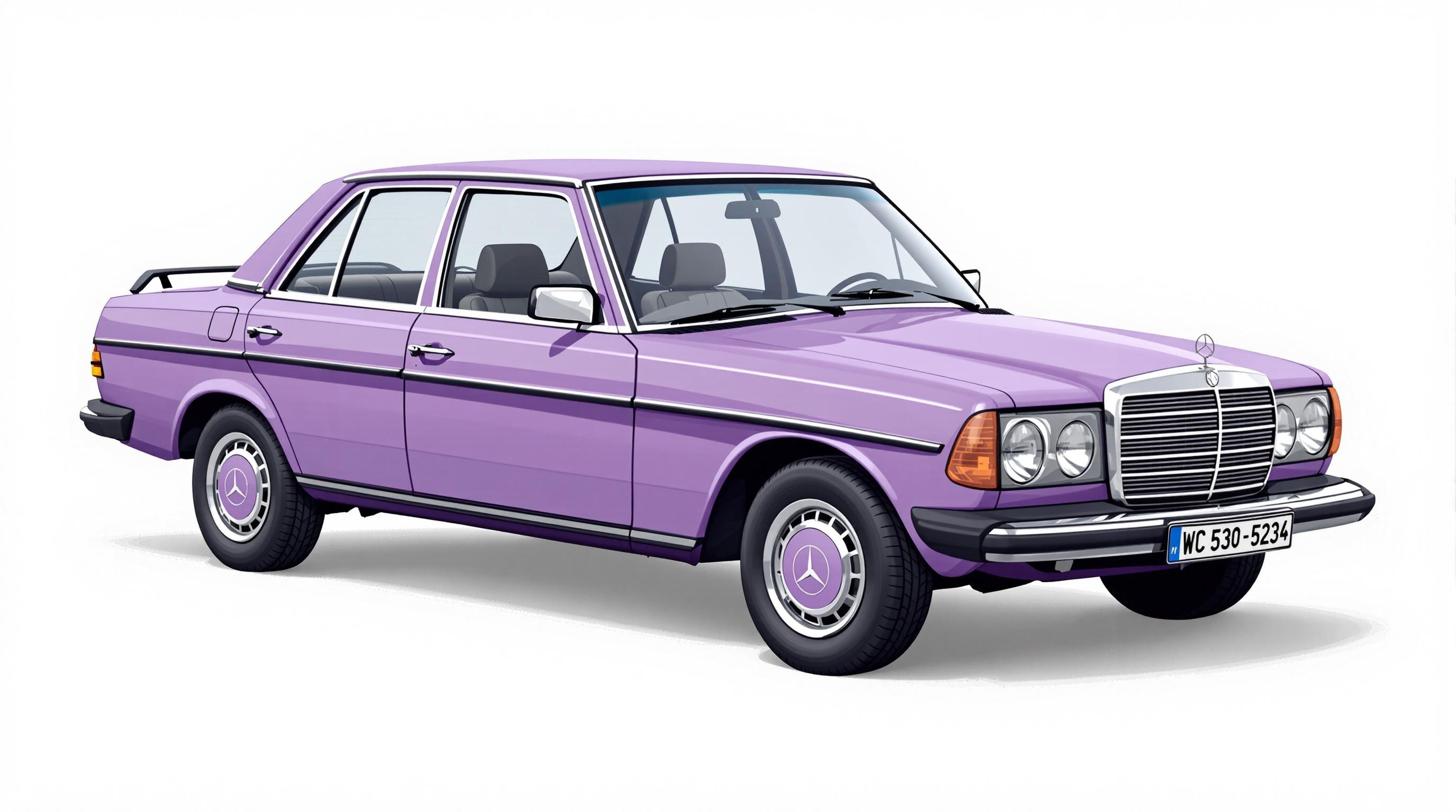 1976 Mercedes-Benz 230 [W123] in Ach du lieber Harry, 1981