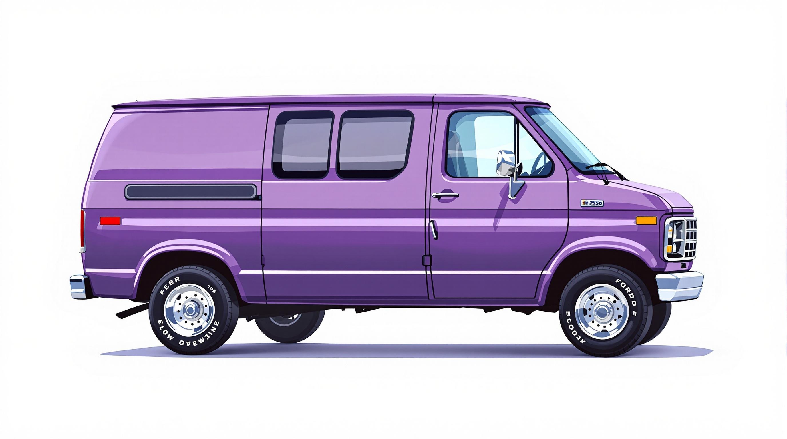 M2 Ford Econoline Van Go 3台セット　最終値下げ 1989FordE-