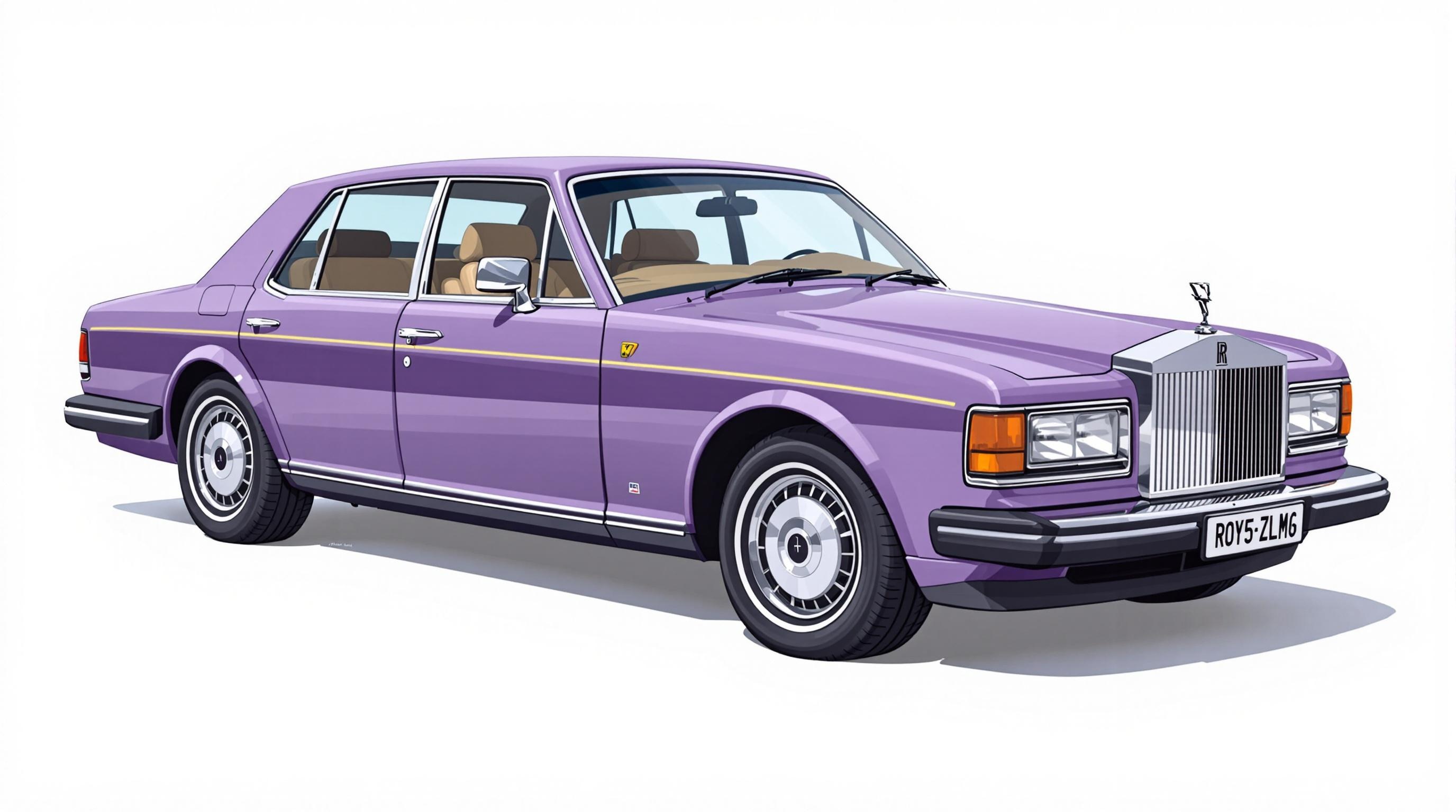 AMC 1/18 Rolls Royce Silver Spirit 1985 White | eBay