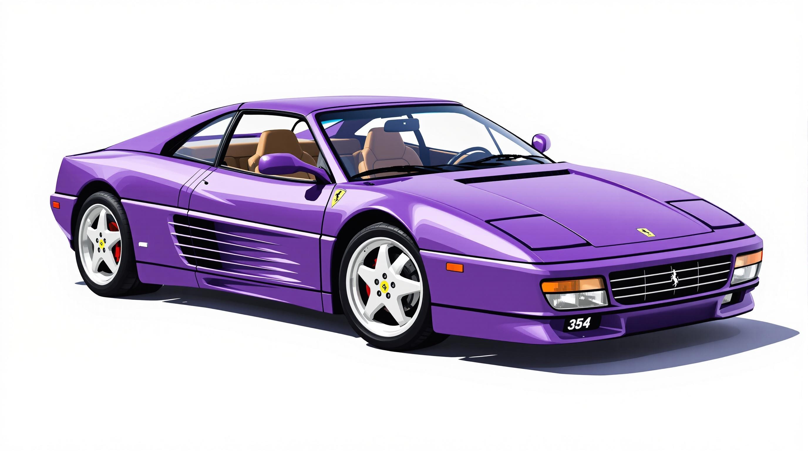 1991 Ferrari 348 Ts Catalog and Classic Car Guide, Ratings and