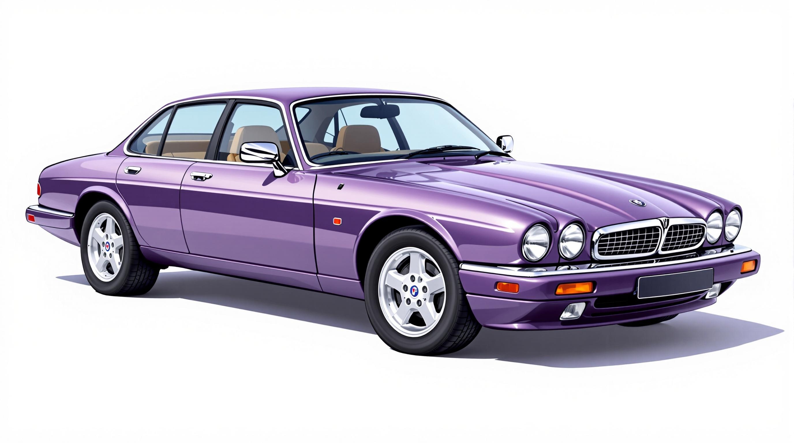 No.093★1996年★ブロック体★GGシャッド★popx★オールド★ 1996 Jaguar Xj6 Catalog and Classic Car Guide, Ratings and