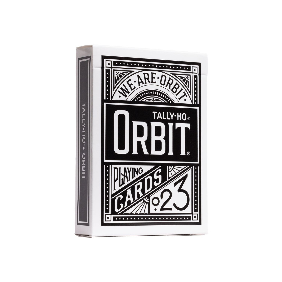 Tally-Ho Orbit Black Playing Cards - Cardtopia