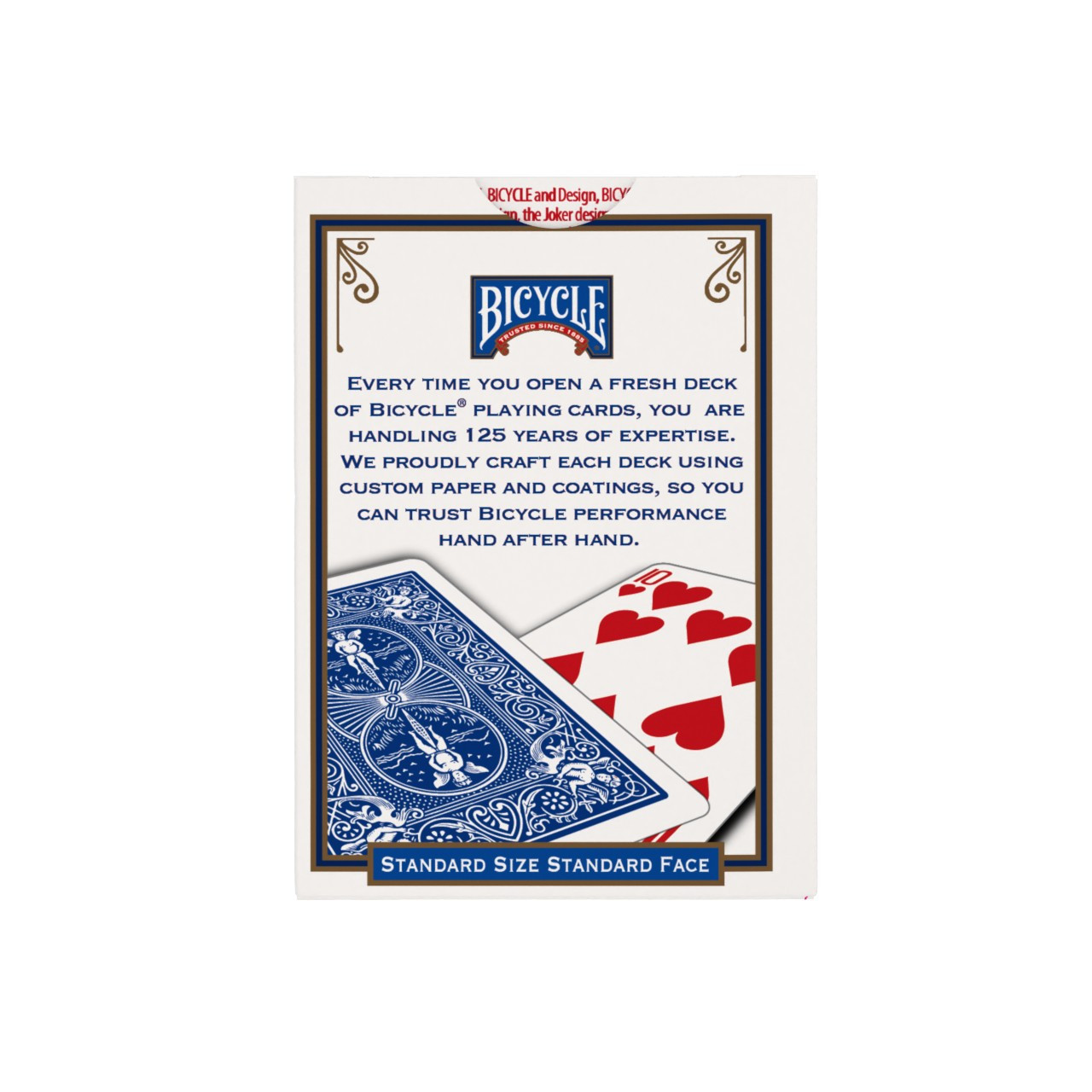 Bicycle Magic Stripper Deck, Blue - Cardtopia