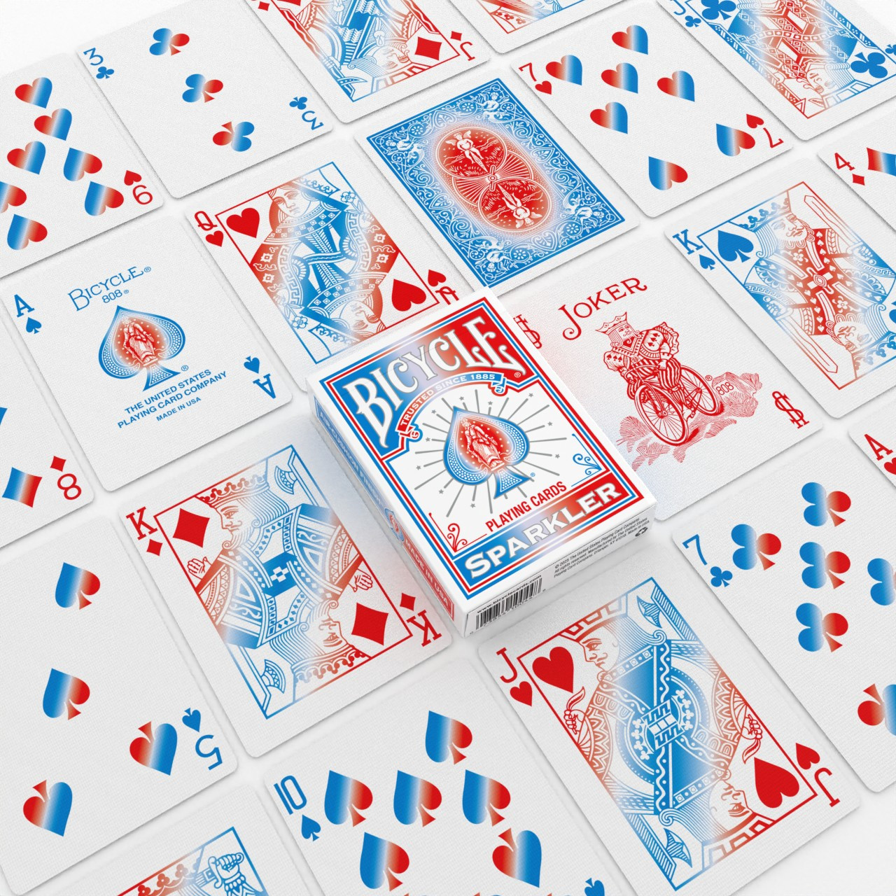 Bicycle Sparkler Playing Cards - Cardtopia