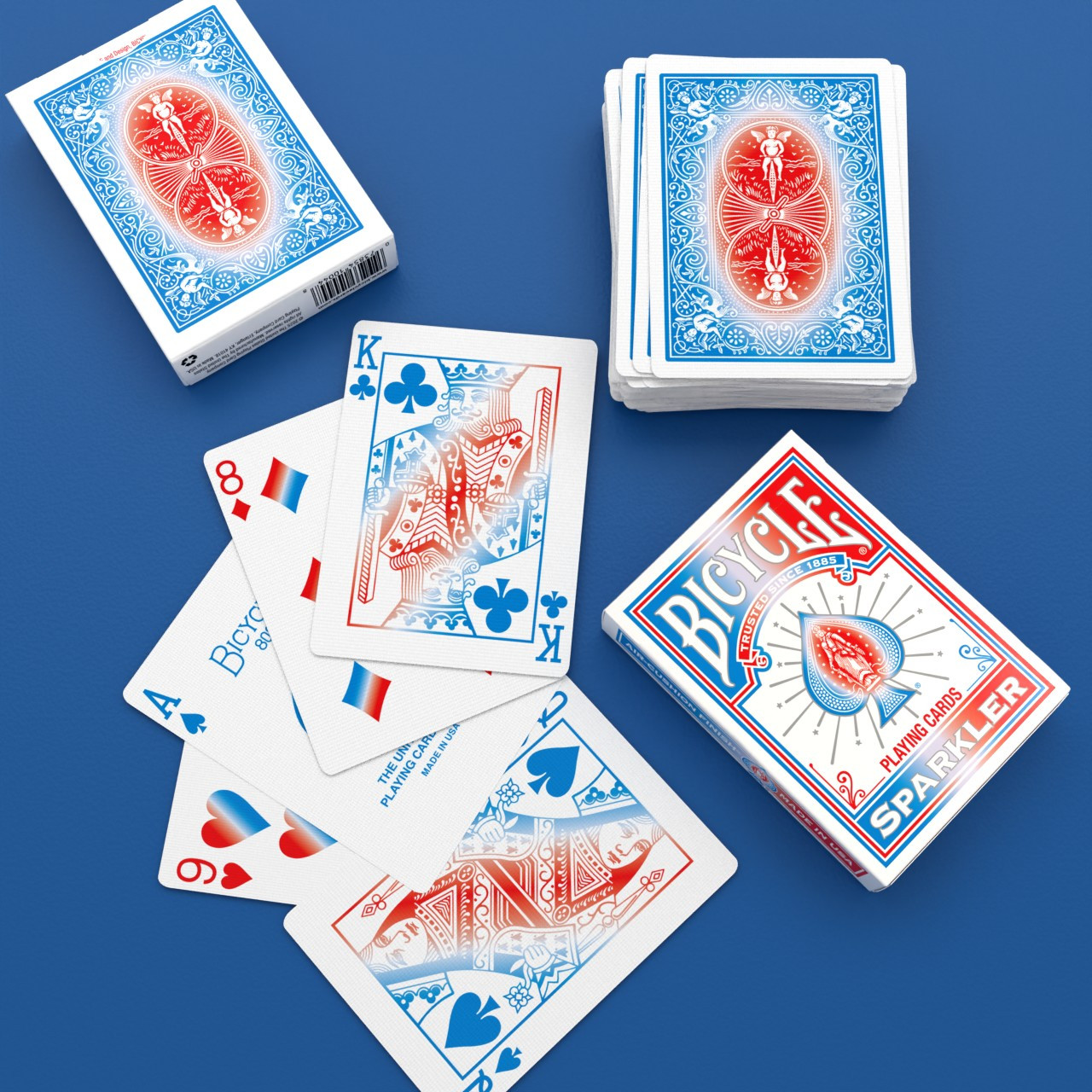 Bicycle Sparkler Playing Cards - Cardtopia