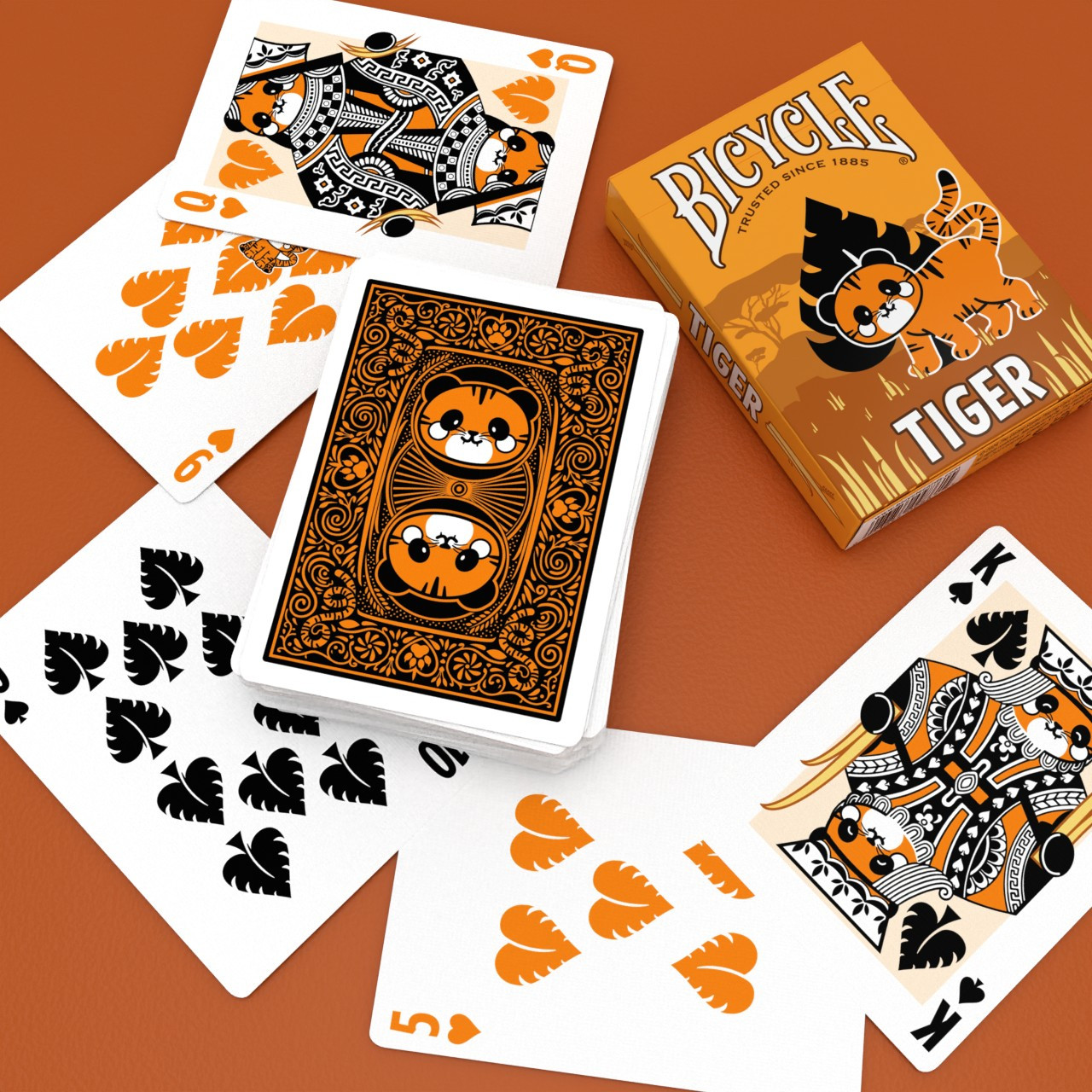 Bicycle Tiger Playing Cards - Cardtopia