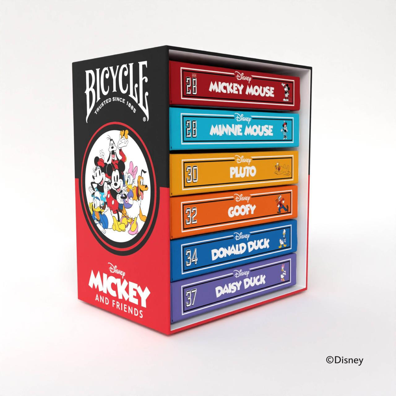 Disney Classic Mickey and Friends, 6-Deck Box Set - Cardtopia