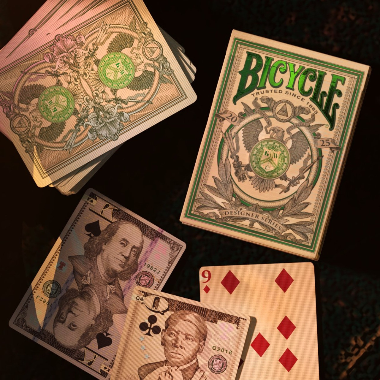 Bicycle Designer Series, Legal Tender by Jackson Robinson - Cardtopia