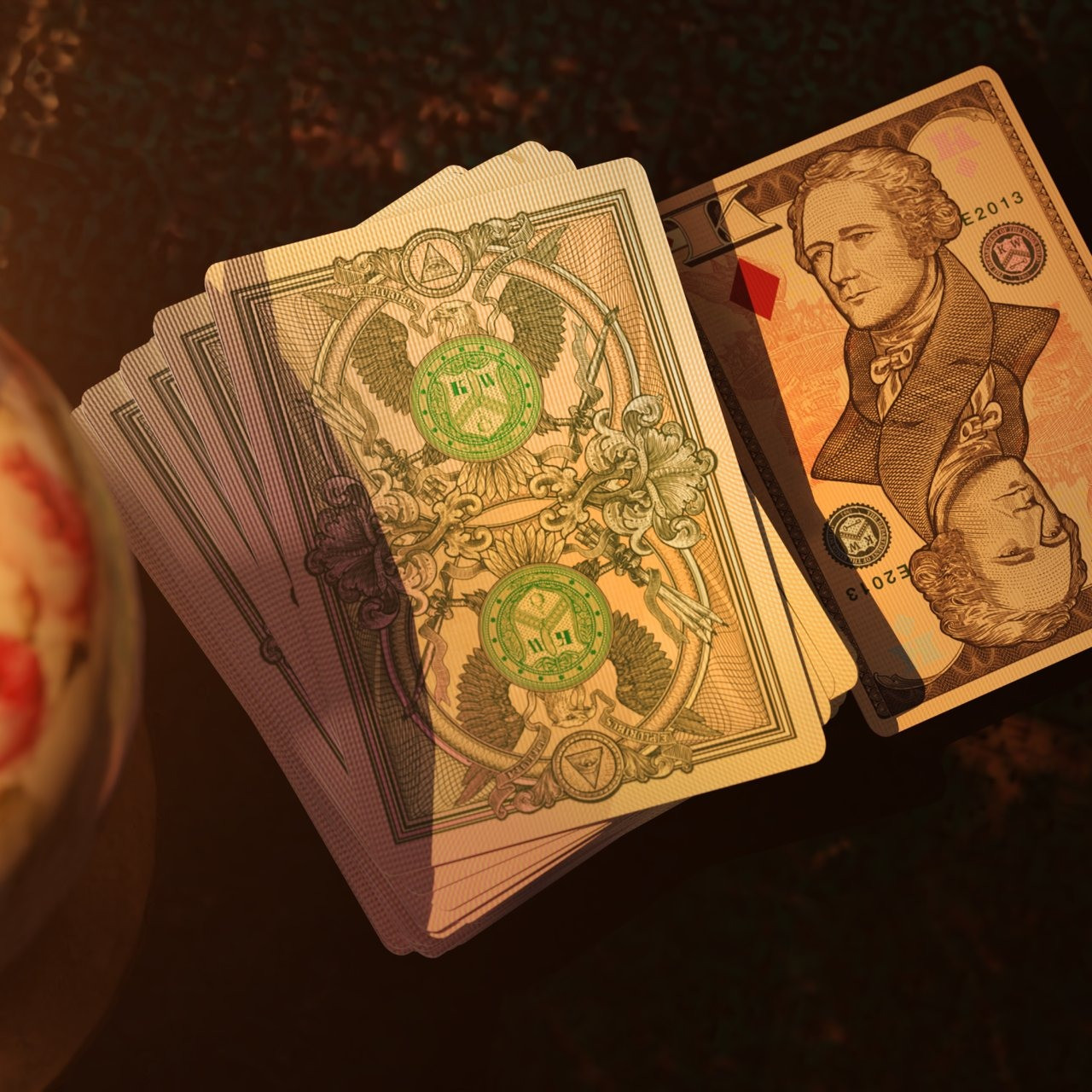 未開封　BICYCLE マツケン playing cards レア Bicycle Designer Series, Legal Tender by Jackson Robinson - Cardtopia