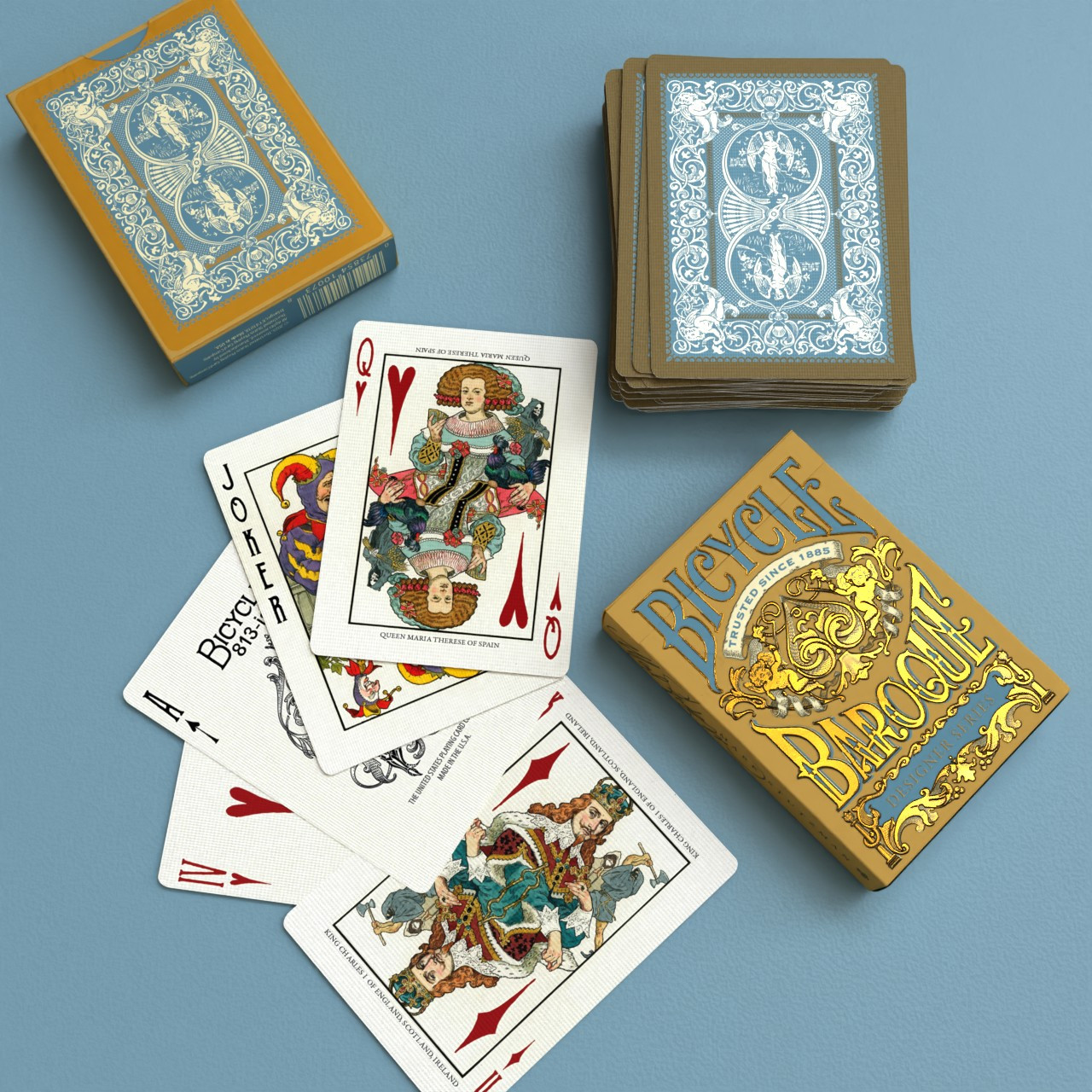 Bicycle Designer Series, Baroque by Mark Stutzman - Cardtopia