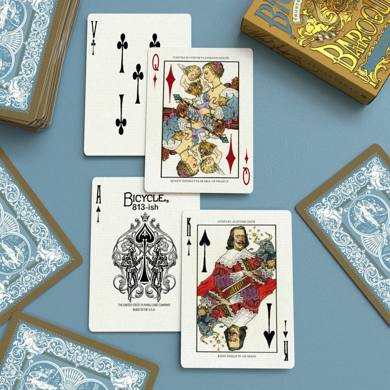 Bicycle Designer Series, Baroque by Mark Stutzman - Cardtopia
