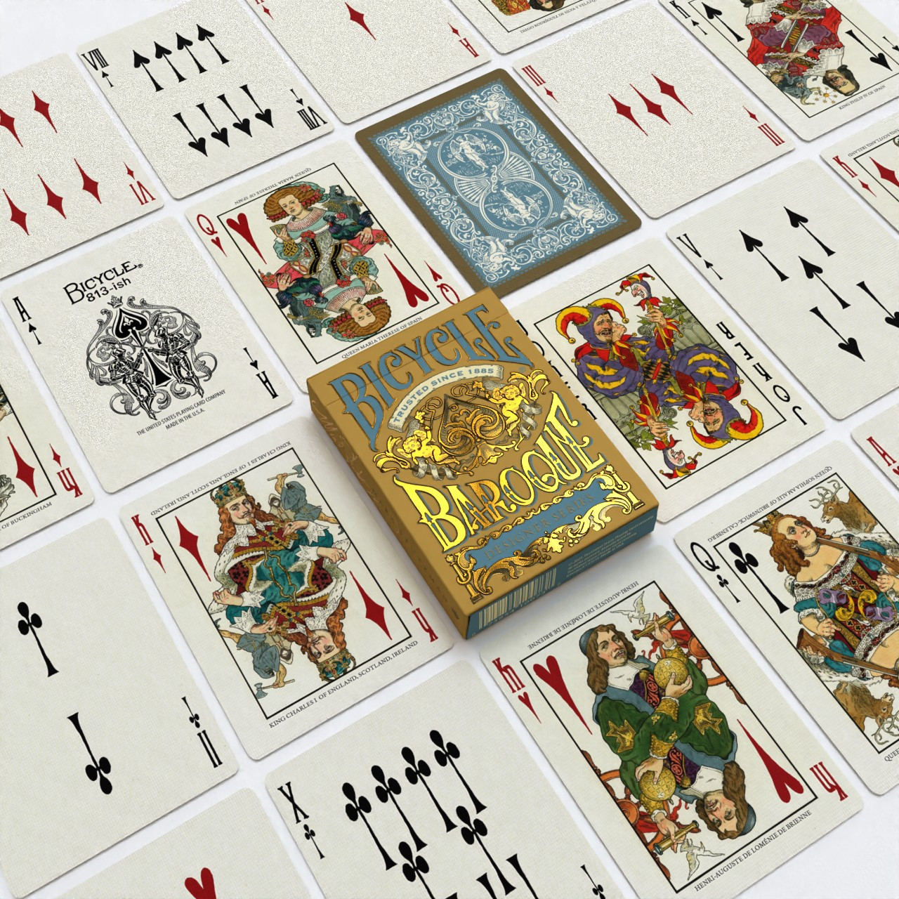 Bicycle Designer Series, Baroque by Mark Stutzman - Cardtopia