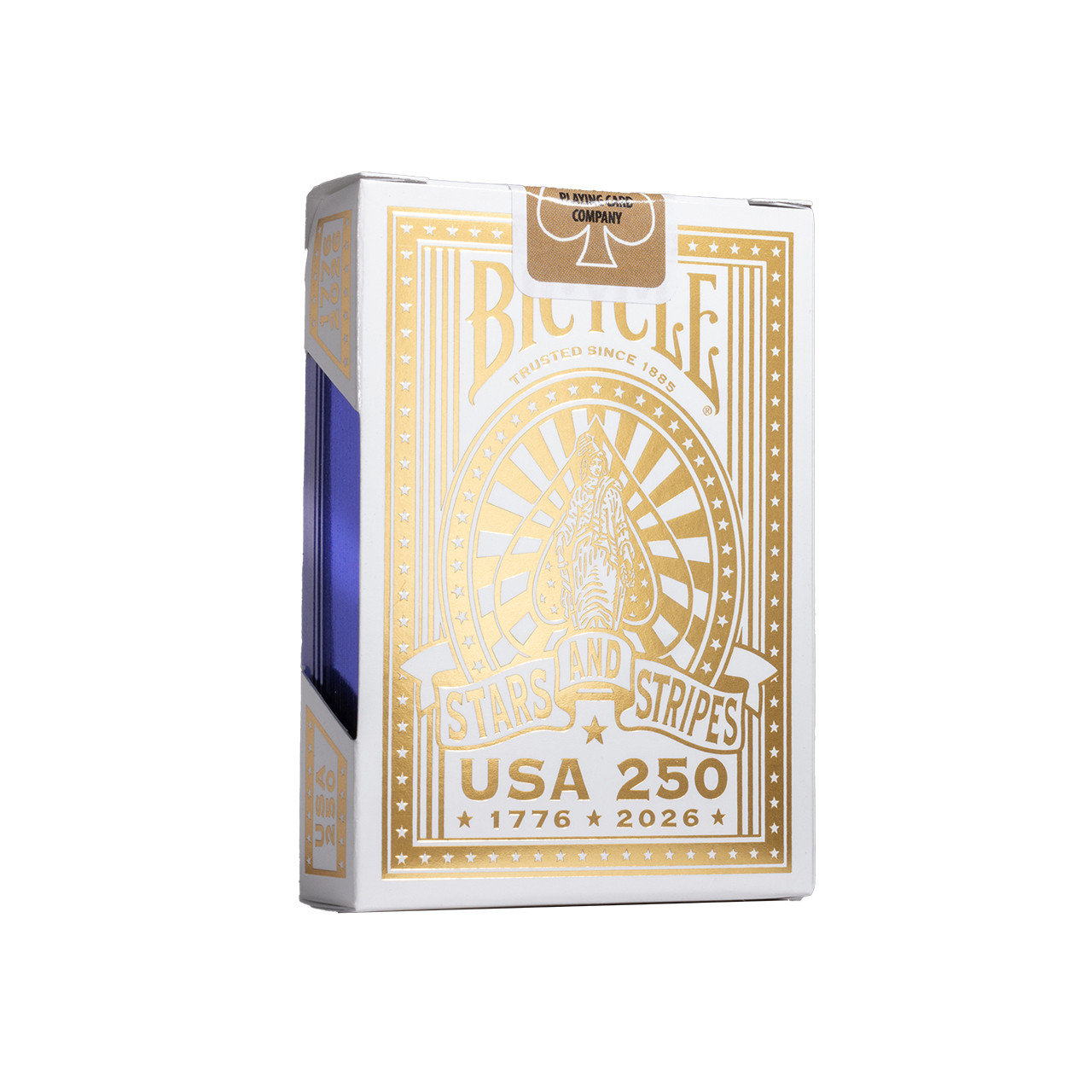 Bicycle America 250th, American Flag Gilded Playing Cards - Cardtopia