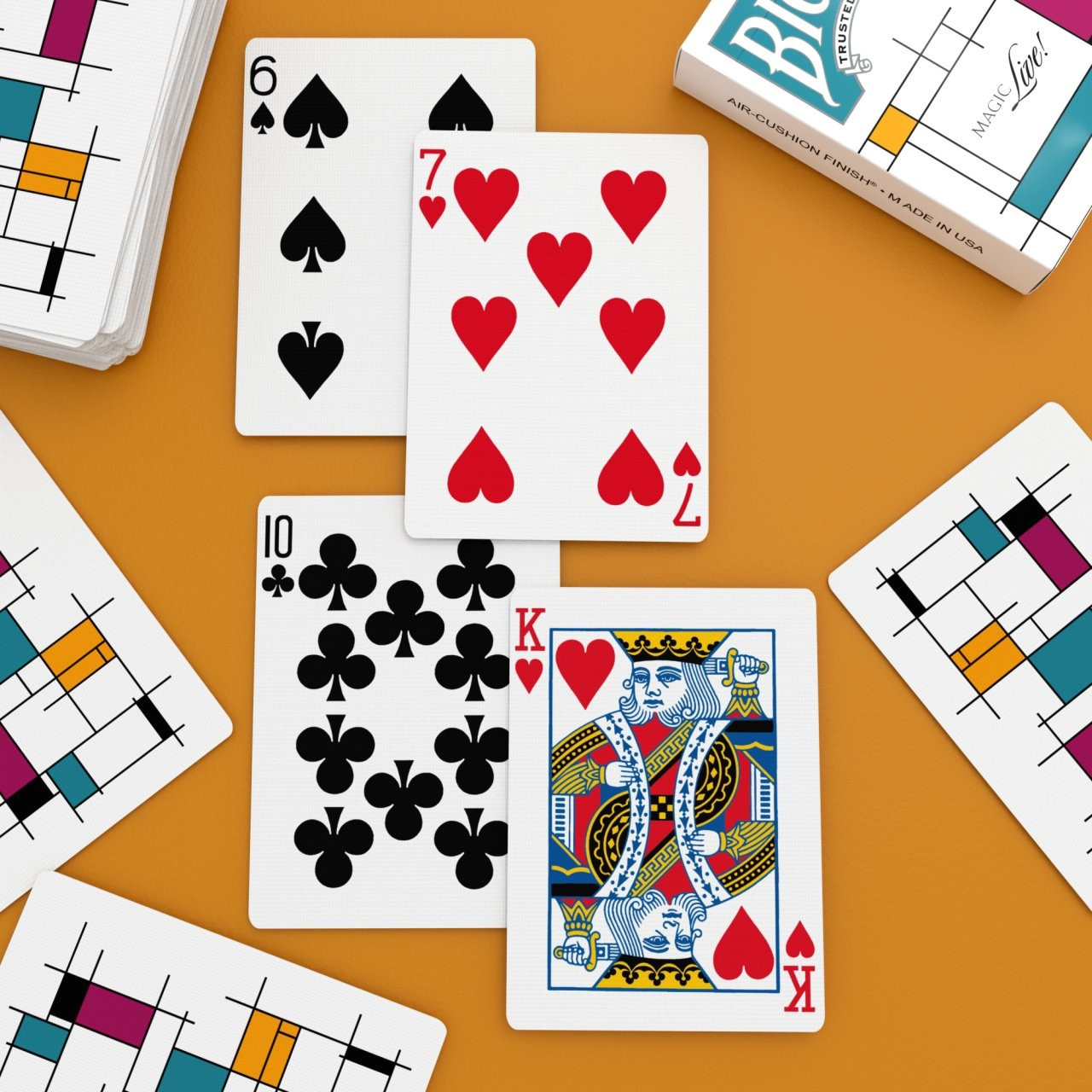Bicycle Magic Live, Intersections Playing Cards - Cardtopia