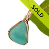 Sorry this sea glass necklace pendant has SOLD!