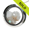 Sorry this white sea glass locket with genuine opal has been sold!