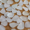 Sorting sea glass for earrings can take thousands of pieces and many many hours of matching to find the most perfect pairs. All of our sea glass is TOTALLY natural, beach found sea glass.
