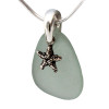 A great sea glass necklace for any time of year!