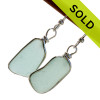 SOLD - Sorry these Sea Glass Earrings are NO LONGER AVAILABLE!