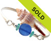Sorry this sea glass bracelet has been sold!