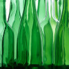 Many green sea glass pieces start out as beer or soda bottles.