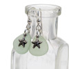 This is the EXACT pair of sea glass earrings you will receive!