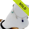 Sorry this sea glass ankle bracelet has sold!