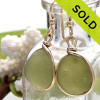 SOLD - Sorry these Sea Glass Earrings are NO LONGER AVAILABLE!