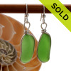 SOLD - Sorry these Sea Glass Earrings are NO LONGER AVAILABLE!