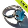 SOLD - Sorry this Ultra Rare Sea Glass Ring is NO LONGER AVAILABLE!