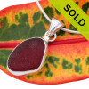SOLD - Sorry this Ultra Rare Sea Glass Pendant is NO LONGER AVAILABLE!