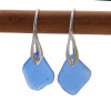 Simple and elegant these sea glass earrings are bound to get you compliments!