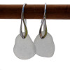 Simple and elegant, these sea glass earrings are bound to be a hit!