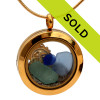 Sorry this sea glass locket has sold!