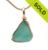 SOLD - Sorry this Rare Sea Glass Pendant is NO LONGER AVAILABLE!