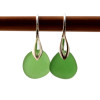 Simple and elegant these sea glass earrings are bound to get you compliments!