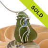 Sorry this sea glass necklace pendant has been sold!