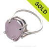 Sorry this sea glass ring has been sold!