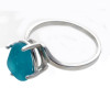 A stunning sea glass ring perfect for any sea glass lover!