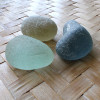 Large and very thick sea glass pieces from Seaham England great for display!